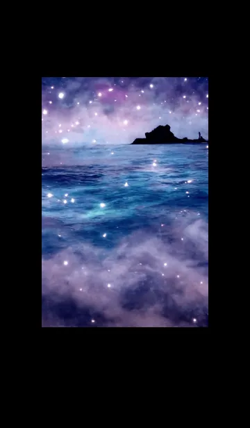 [LINE着せ替え] 夜の月 月の海 #4jbg_16。の画像1