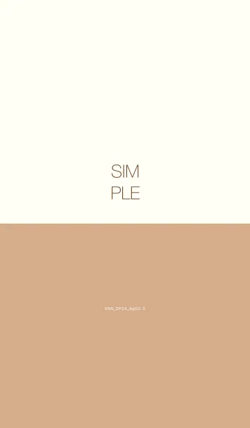 [LINE着せ替え] 0N0_24_ベージュ2-3の画像1