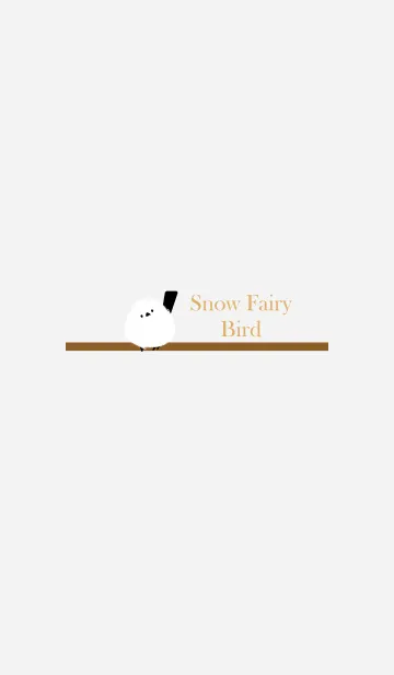 [LINE着せ替え] Snow Fairy Bird...14の画像1