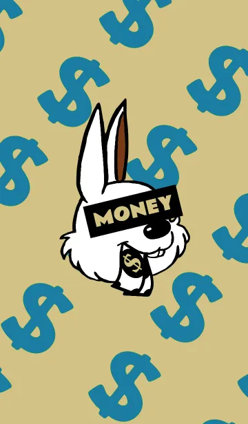 [LINE着せ替え] マネー ラビット 292の画像1