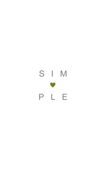 [LINE着せ替え] SIMPLE HEART-22の画像1