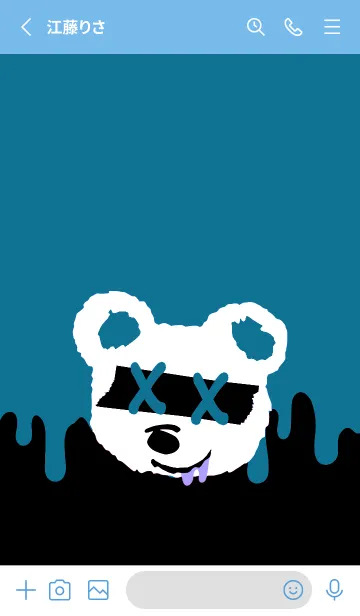[LINE着せ替え] バッド べア 93の画像2