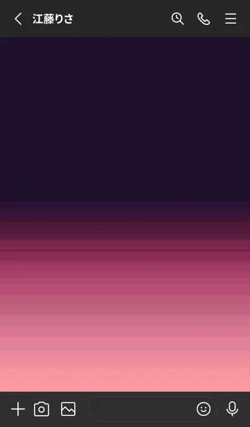 [LINE着せ替え] シンプル ダーク アイコン 73の画像2