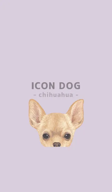 [LINE着せ替え] ICON DOG - チワワ - PASTEL PL/06の画像1