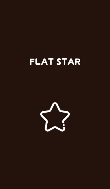 [LINE着せ替え] FLAT STAR / Lamp Blackの画像1