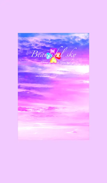 [LINE着せ替え] 幻想的な空 Beautiful skyの画像1