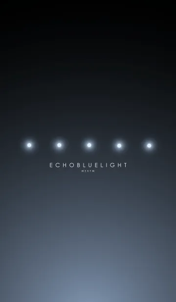 [LINE着せ替え] ECHO BLUE LIGHT. -MEKYM-の画像1