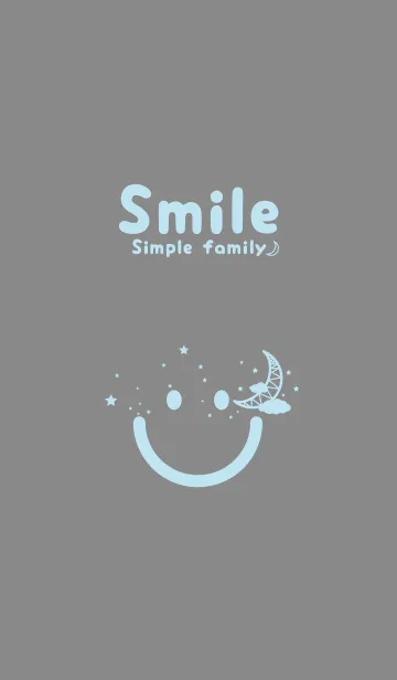 [LINE着せ替え] スマイル＆三日月 Battle Ship Grayの画像1