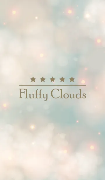 [LINE着せ替え] Fluffy Clouds RETRO-MEKYM 16の画像1