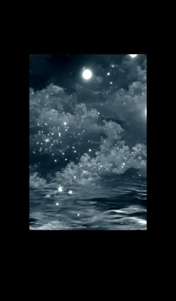 夜の月 月の海 #4ic0_4。の着せ替えメイン画像