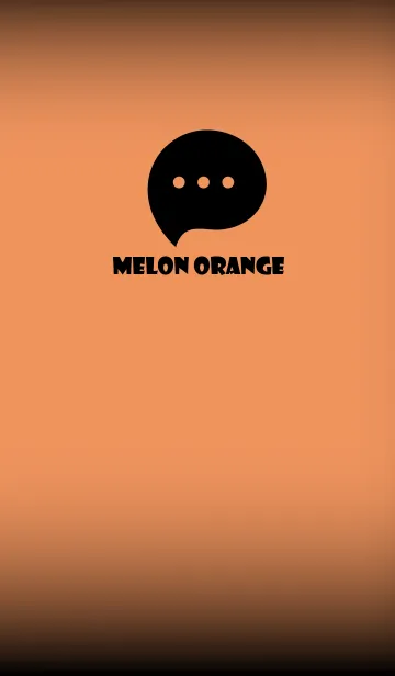 [LINE着せ替え] Melon Orange And Black V.3 (JP)の画像1