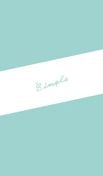 [LINE着せ替え] Simple Lines - Indigo. White J.の画像1