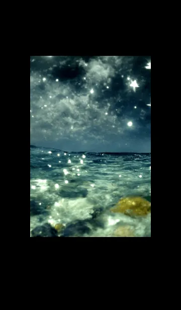 [LINE着せ替え] 夜の月 月の海 #4ica_21。の画像1