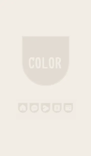 brown color W07の着せ替えメイン画像