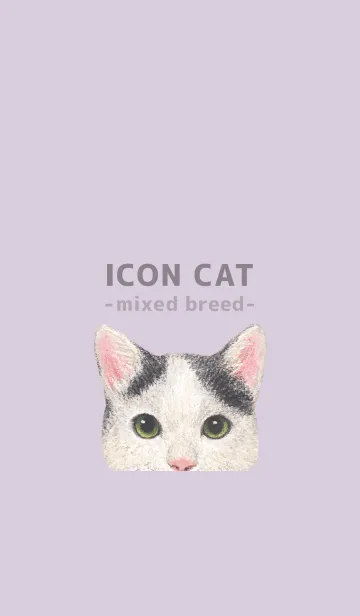 [LINE着せ替え] ICON CAT - ミックス - PASTEL PL/08の画像1