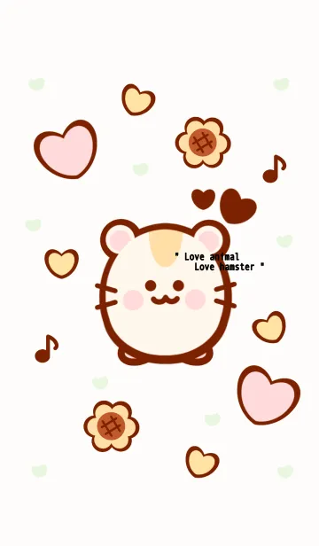 [LINE着せ替え] Mini hamster 2の画像1