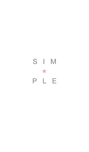 [LINE着せ替え] SIMPLE STAR-8の画像1