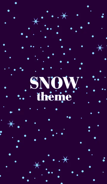 [LINE着せ替え] スノー 2の画像1