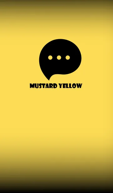 [LINE着せ替え] Mustard Yellow And Black V.3 (JP)の画像1