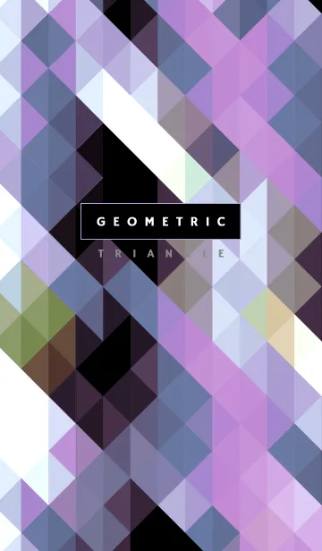 [LINE着せ替え] ジオメトリック 307の画像1