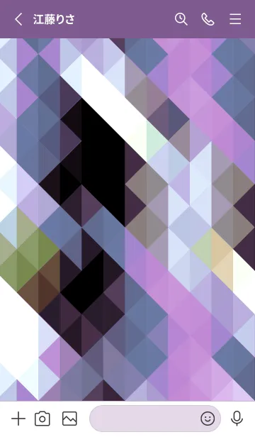 [LINE着せ替え] ジオメトリック 307の画像2