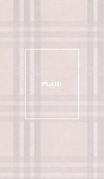 [LINE着せ替え] チェック柄 St 02 - ピンク ベージュ 03の画像1