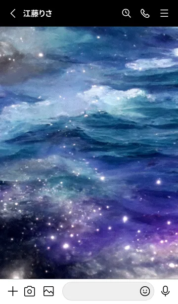 [LINE着せ替え] 夜の月 月の海 #4ja_11。の画像2