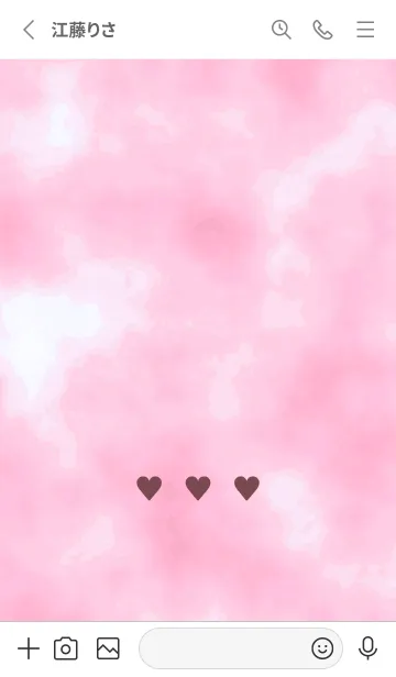 [LINE着せ替え] ♥♥♥31の画像2