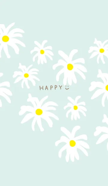 [LINE着せ替え] デイジーたくさん24の画像1