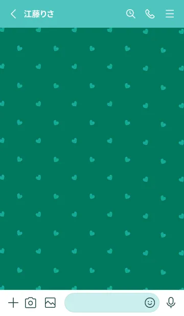 [LINE着せ替え] ミニ ハート _084の画像2