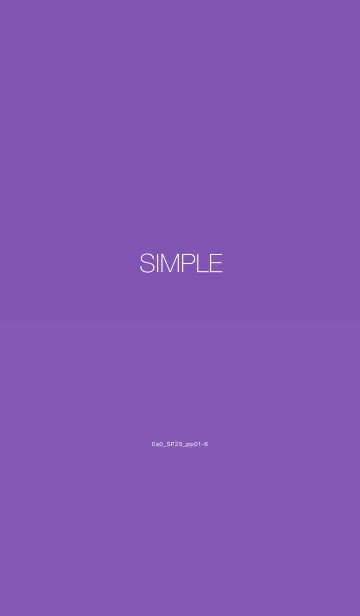 [LINE着せ替え] 0a0_25_パープル1-6の画像1