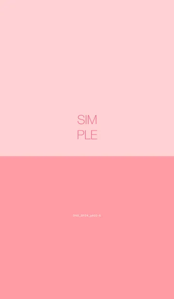 [LINE着せ替え] 0N0_24_ピンク2-6の画像1