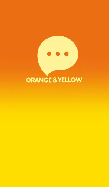 [LINE着せ替え] Orange & Yellow  V3 (JP)の画像1