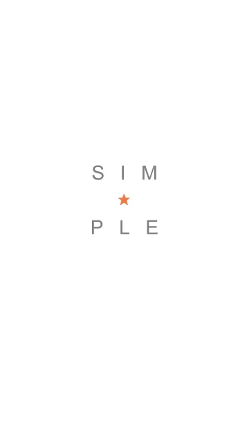 [LINE着せ替え] SIMPLE STAR-9の画像1