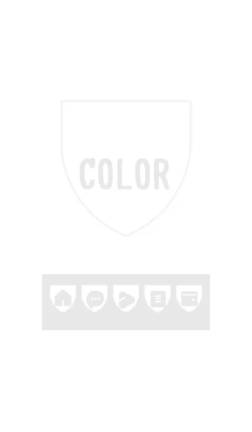 [LINE着せ替え] bw color X08の画像1