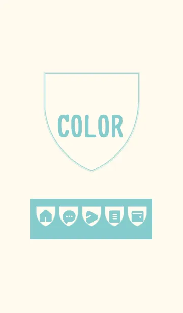 [LINE着せ替え] beige color X09の画像1