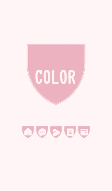 [LINE着せ替え] pink color X10の画像1