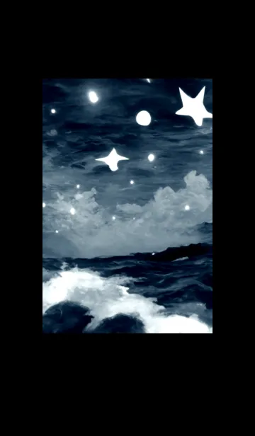 [LINE着せ替え] 夜の月 月の海 #4ja_23。の画像1