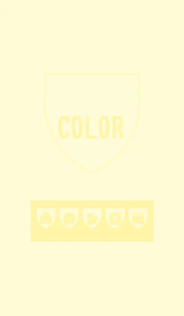 [LINE着せ替え] yellow color X10の画像1