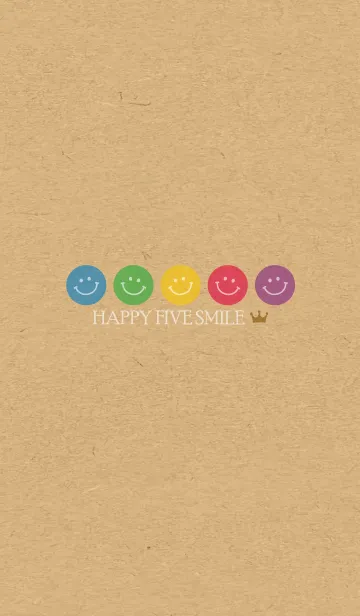 HAPPY FIVE SMILE CROWN-MEKYM 9の着せ替えメイン画像