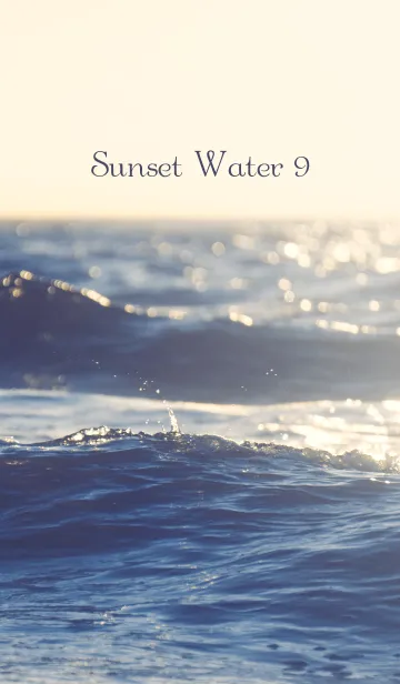 [LINE着せ替え] SunsetWater 9の画像1