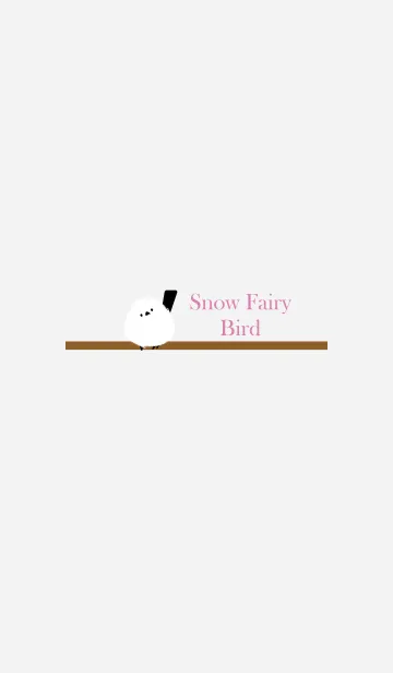 [LINE着せ替え] Snow Fairy Bird...18の画像1