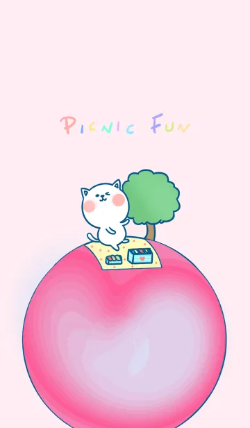 [LINE着せ替え] Picnic Fun J-Barbie Powderの画像1