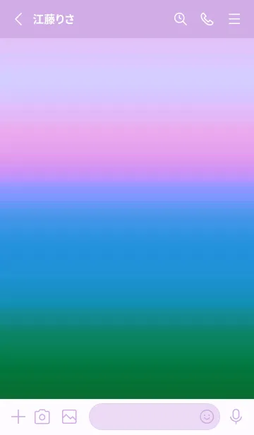 [LINE着せ替え] シンプル グラデーション _47の画像2