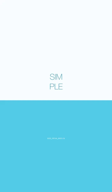 [LINE着せ替え] 000_24_ブルー3-9の画像1