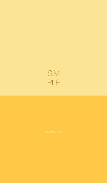 [LINE着せ替え] 000_24_イエロー3-9の画像1