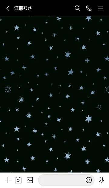 [LINE着せ替え] ミニ スターズ _67の画像2