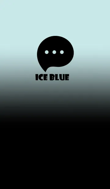 [LINE着せ替え] Black & Ice Blue Theme V3 (JP)の画像1