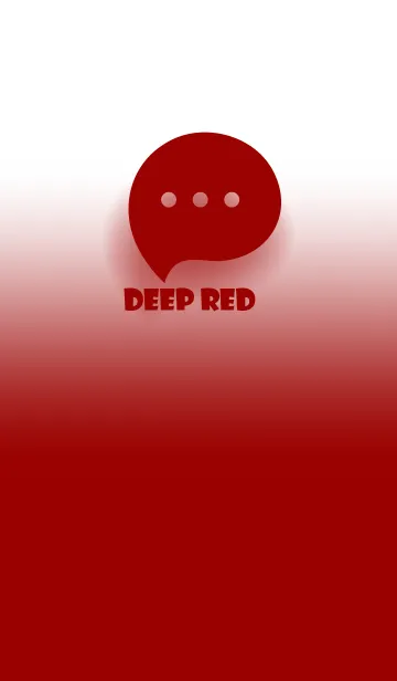 [LINE着せ替え] Deep Red & White Theme V.3 (JP)の画像1