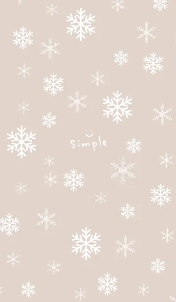 [LINE着せ替え] 雪の結晶 大人7の画像1